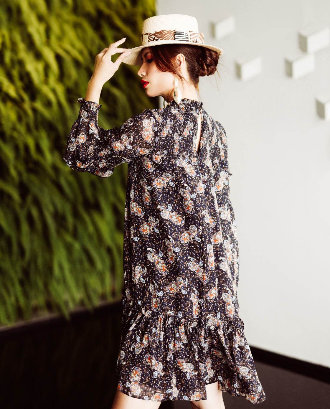 Đầm Babydoll Bohemia Du DRE157 - Hity