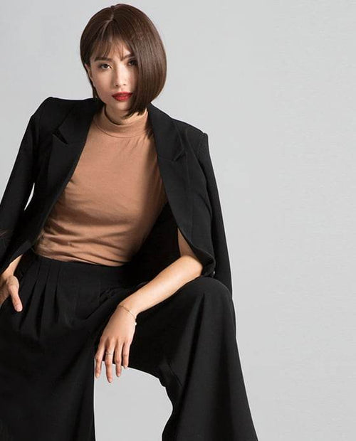 Áo Khoác Blazer Oversized Ô TOP085 - Hity
