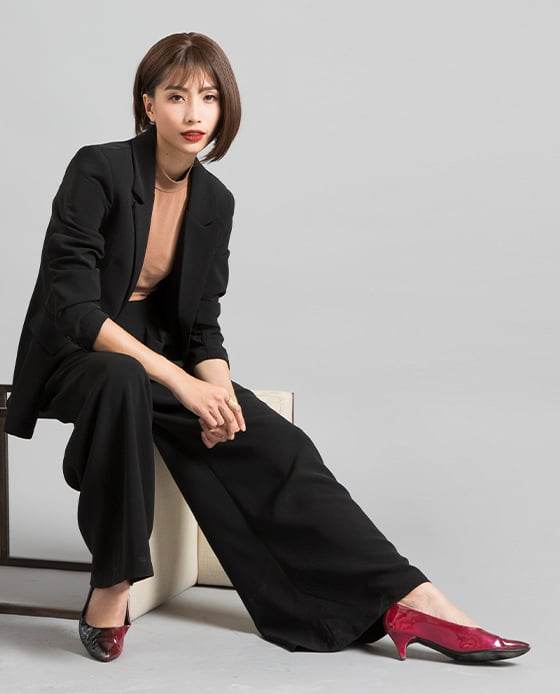 Áo Khoác Blazer Oversized Ô TOP085 - Hity