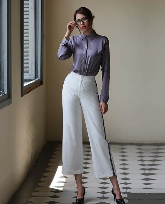 Áo Sơ Mi Lụa Zanzibar TOP128 - Hity
