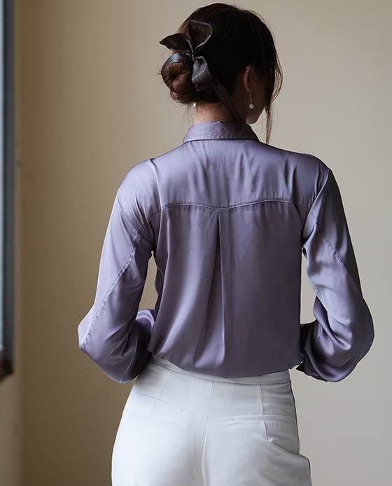 Áo Sơ Mi Lụa Zanzibar TOP128 - Hity