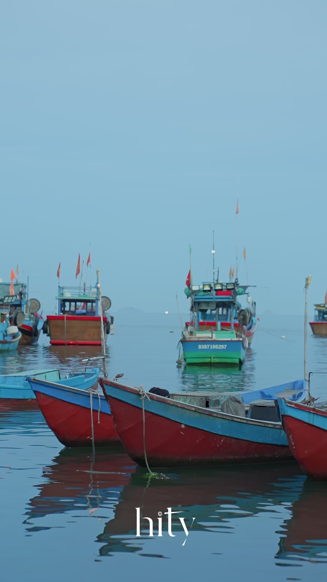 Áo dài raglan cổ hò xanh mạ thời trang Hity