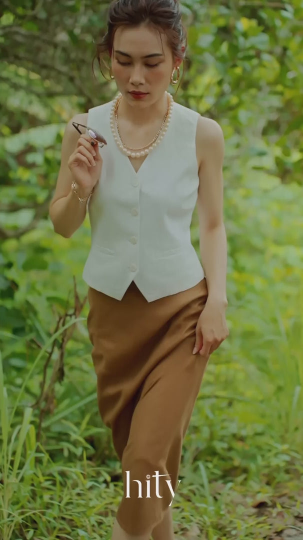 Áo Vest Gile Linen An Nam