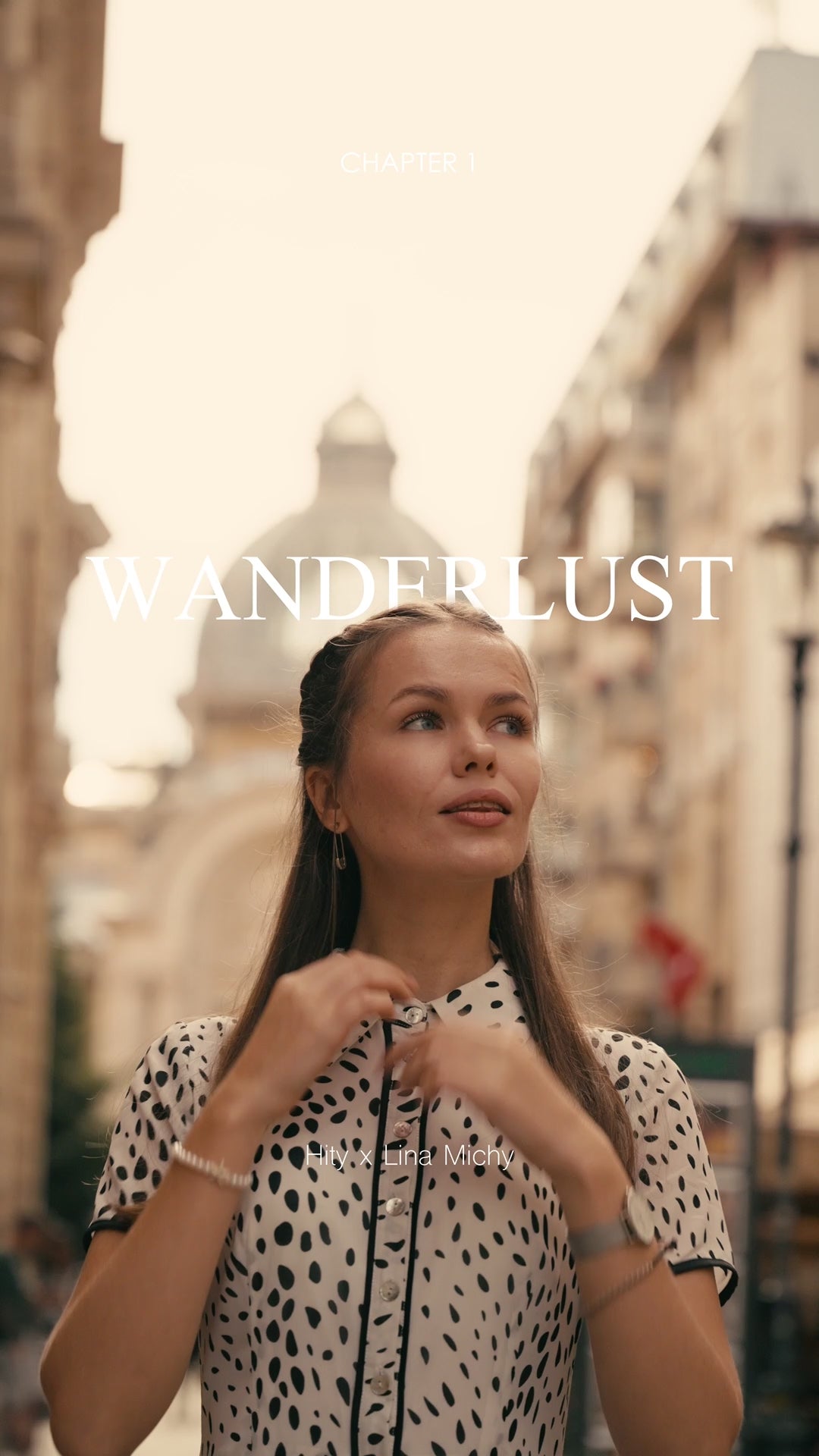 Đầm sơ mi chấm bi thời trang Hity