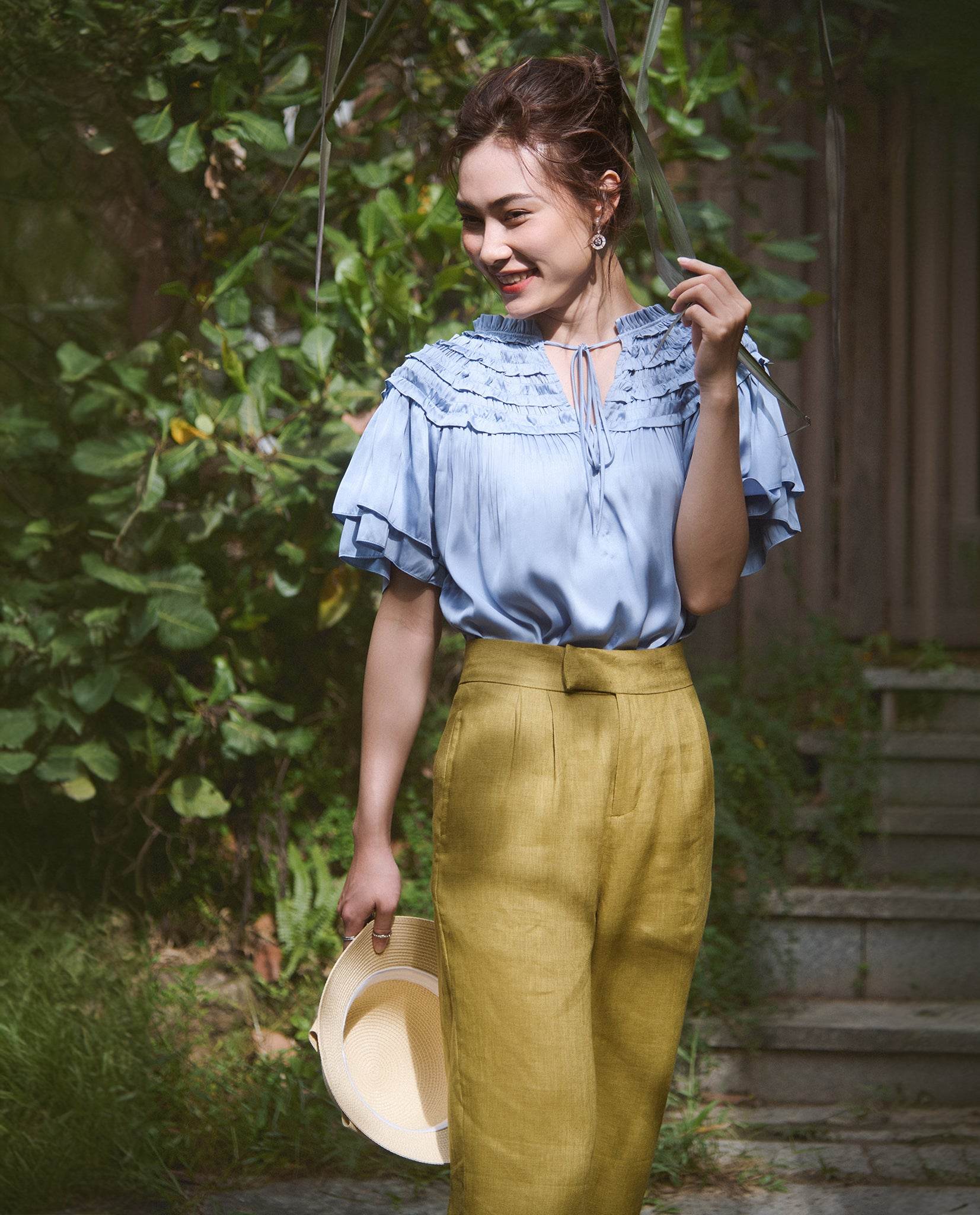 Quần Baggy Linen Thanh Tài PAN071 - Hity