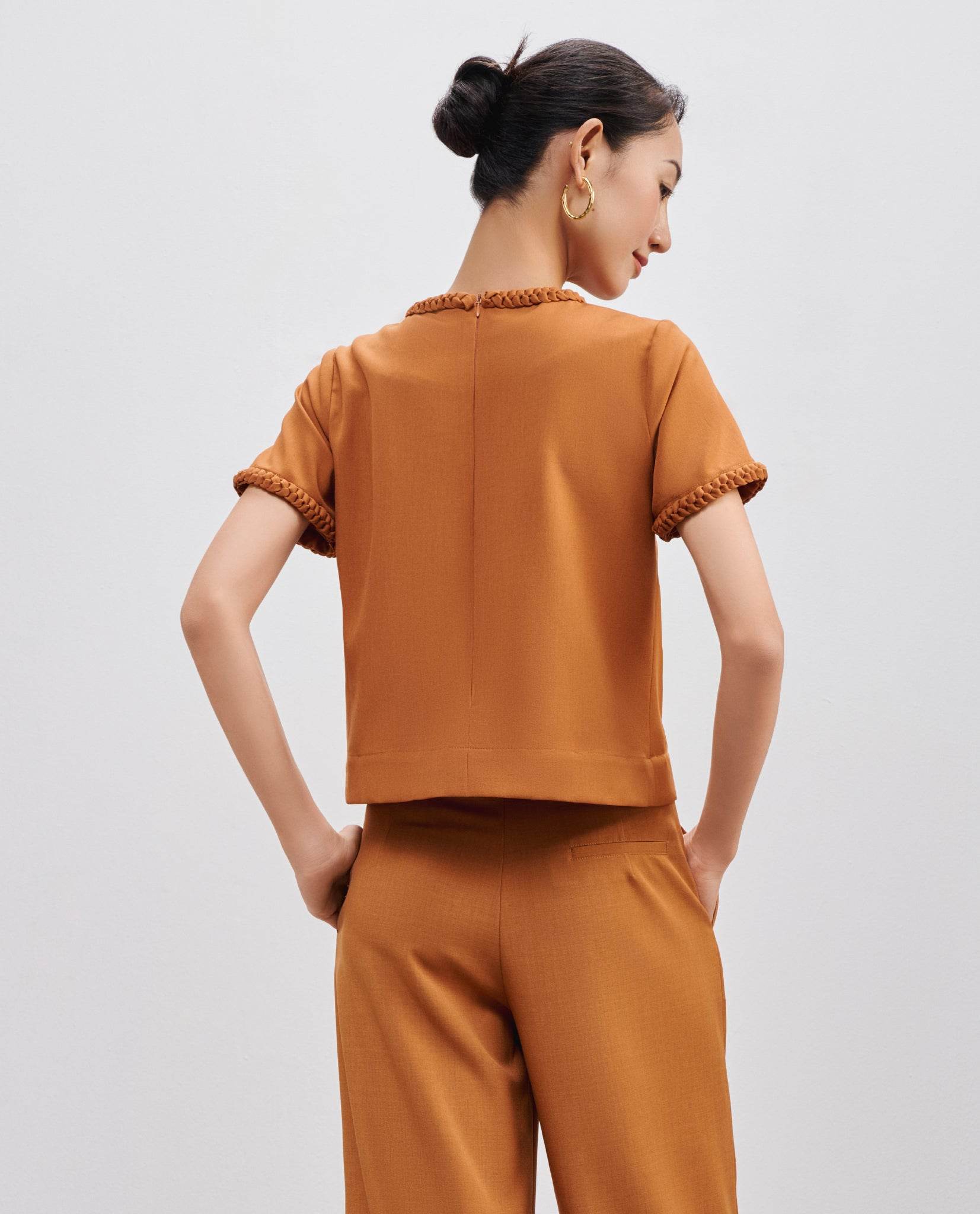 Áo Cổ Tròn Mộc Ban TOP213 - Hity