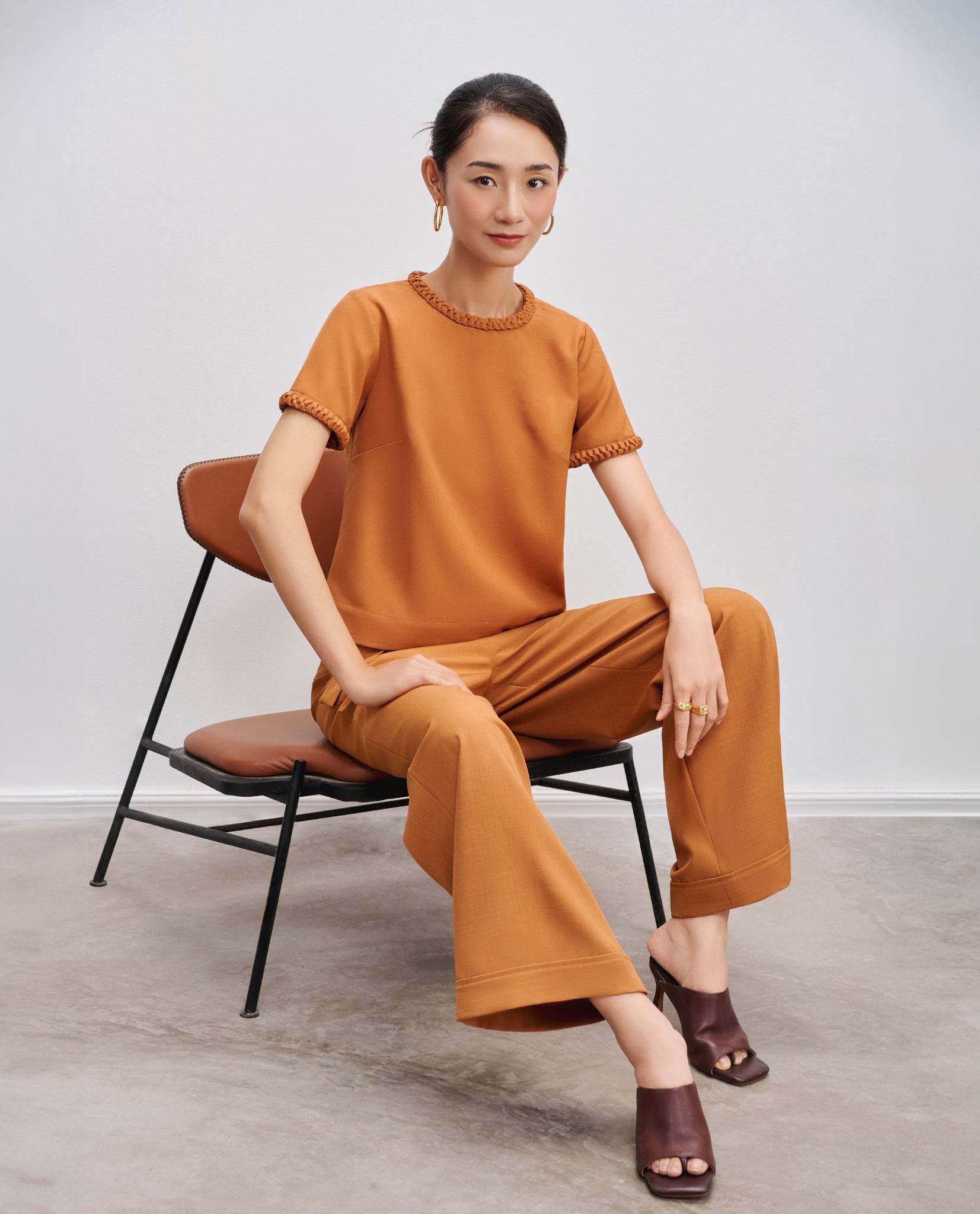 Áo Cổ Tròn Mộc Ban TOP213 - Hity