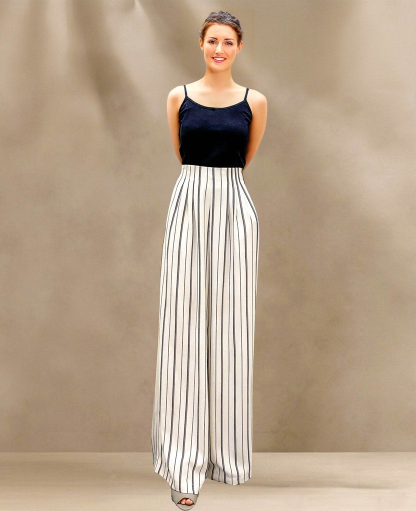 Quần Ống Rộng Palazzo Bạch PAN030 - Hity