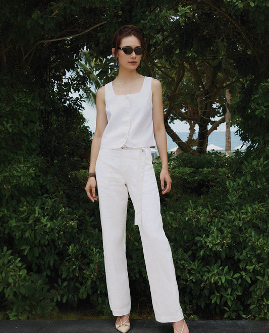 Quần Ống Suông Linen An Nam PAN047 - Hity