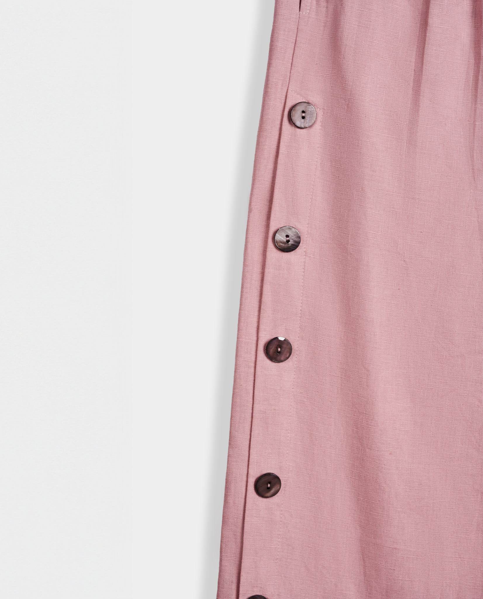 Quần Xẻ Ống Linen Anh Đào PAN068 - Hity