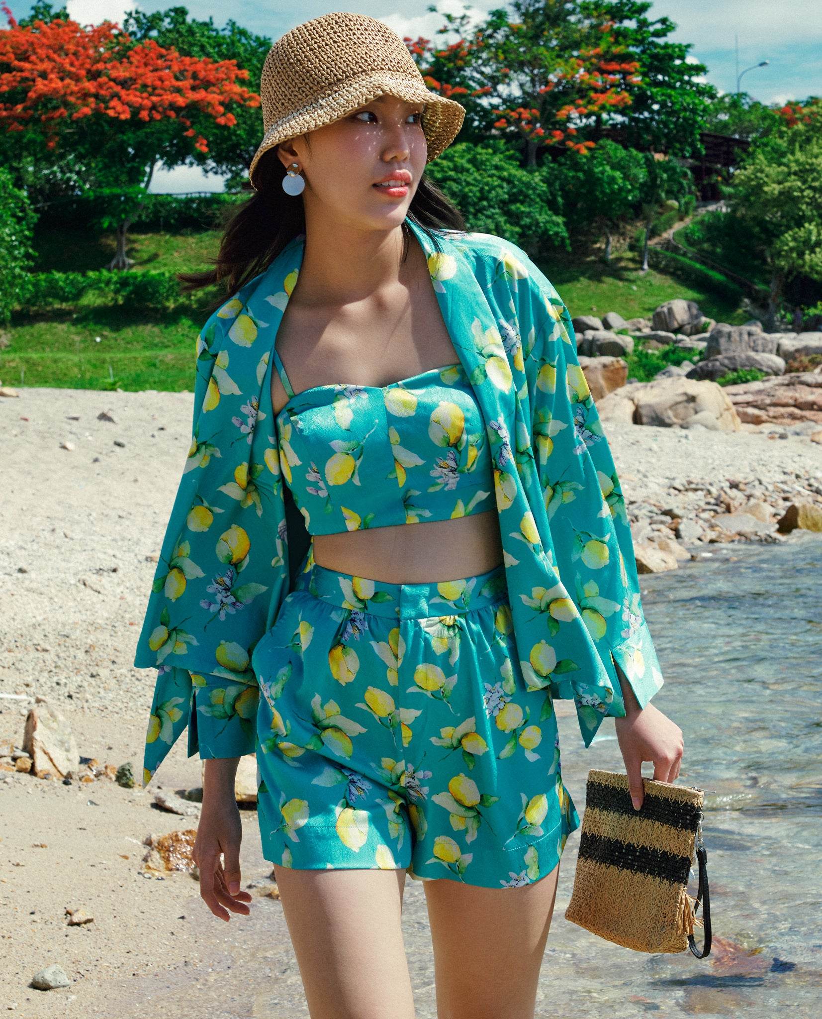 Quần Shorts Lụa Hạ Viên PAN236 - Hity