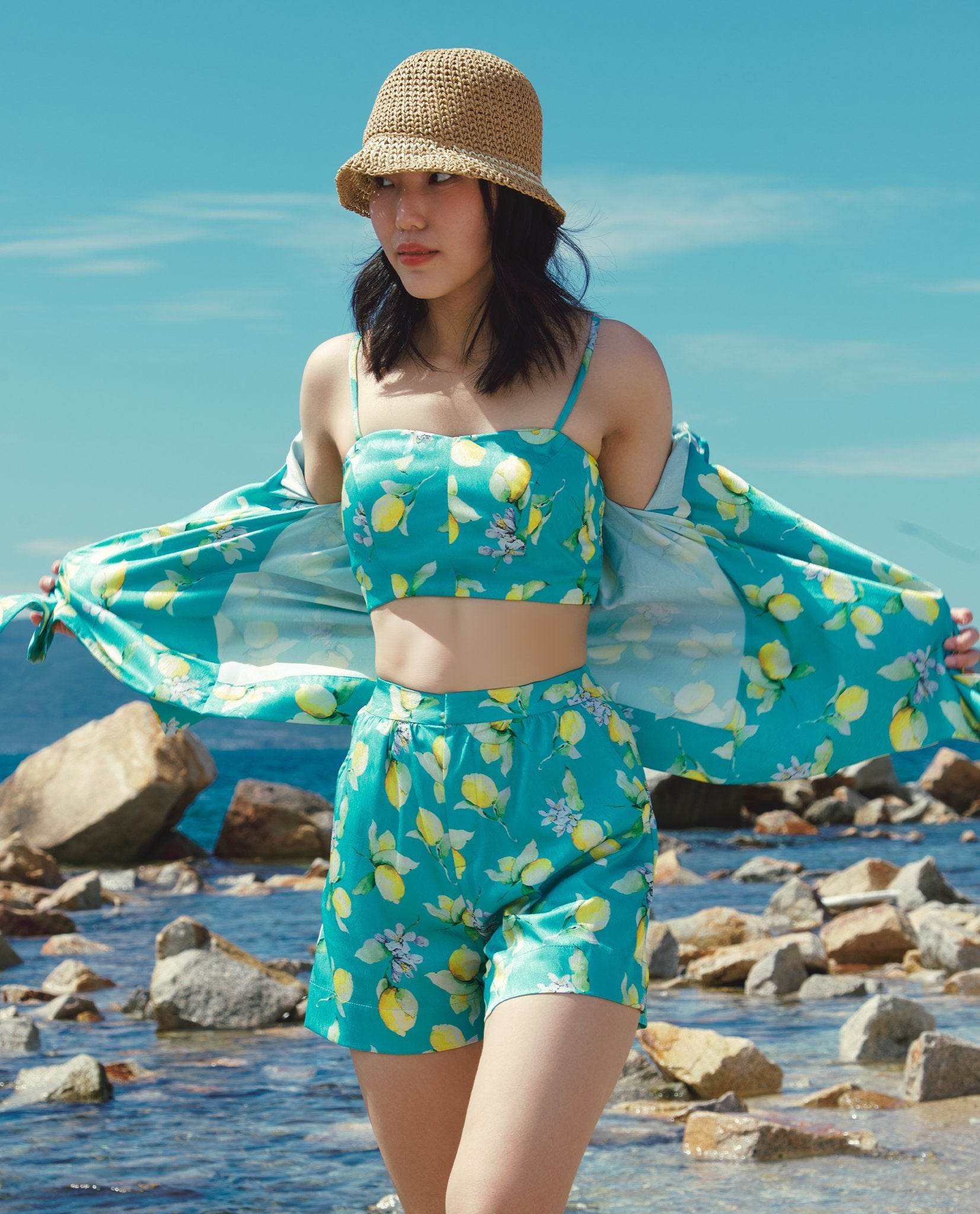 Quần Shorts Lụa Hạ Viên PAN236 - Hity