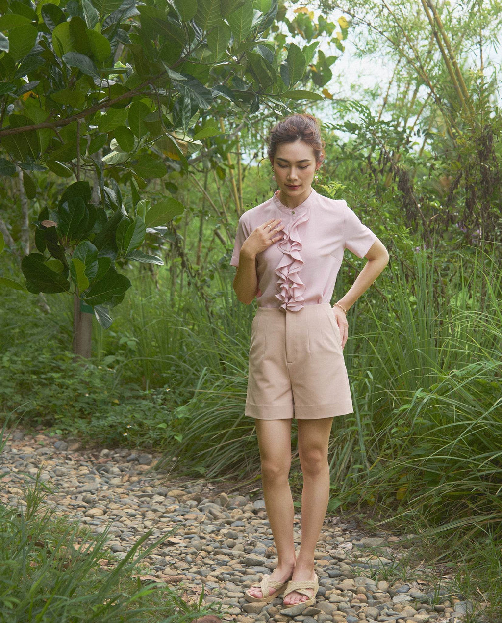 Quần Shorts Lưng Liền Ngọc PAN075 - Hity