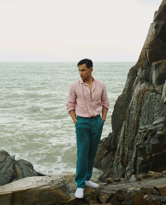 Quần Tây Linen Tĩnh Dạ PANM03