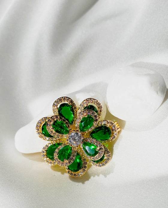 Cài Áo Hoa Emerald ACC146.63 - Hity