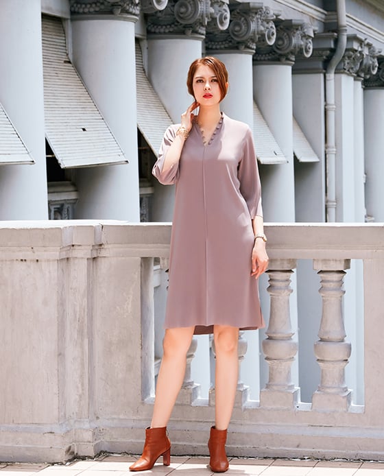 Đầm Suông Ashi DRE126