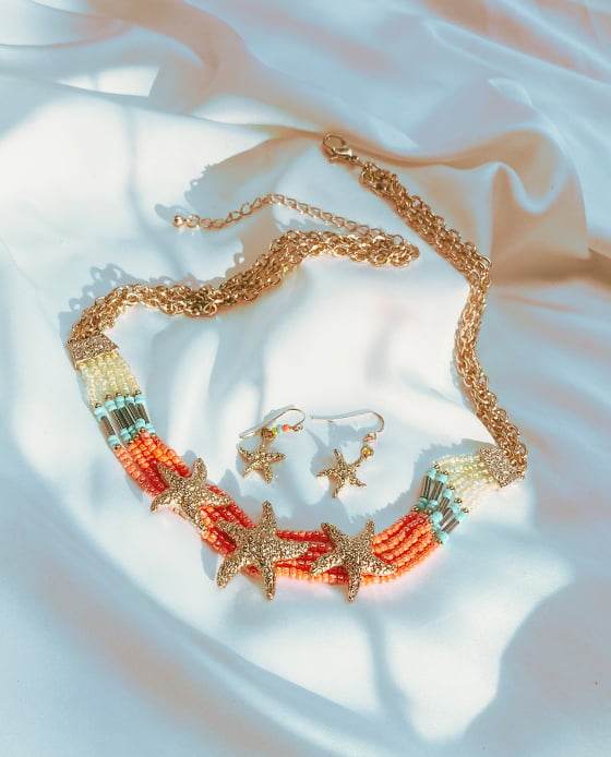 Vòng Cổ Bông Tai Nha Trang ACC105 - Hity