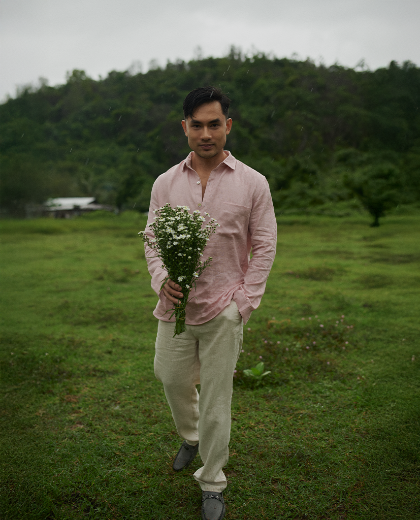 Áo Sơ Mi Nam Linen Chi Lãng TOPM08