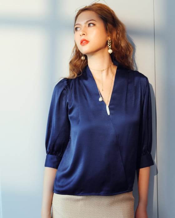 Áo Đắp Vạt Cindy TOP190 - Hity