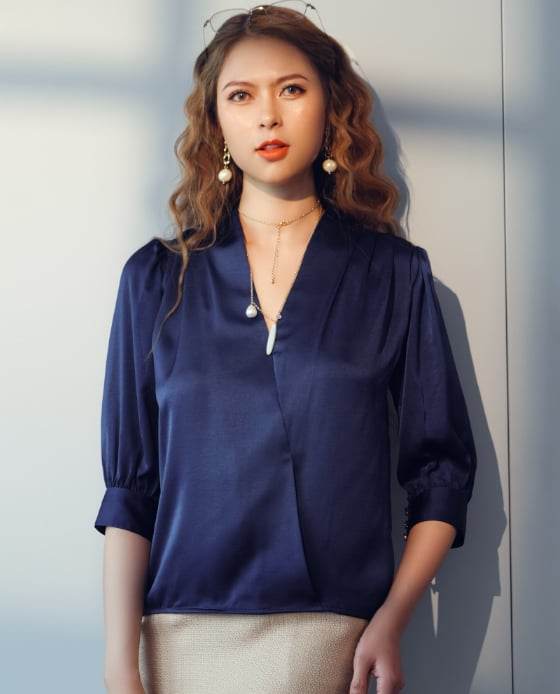 Áo Đắp Vạt Cindy TOP190 - Hity