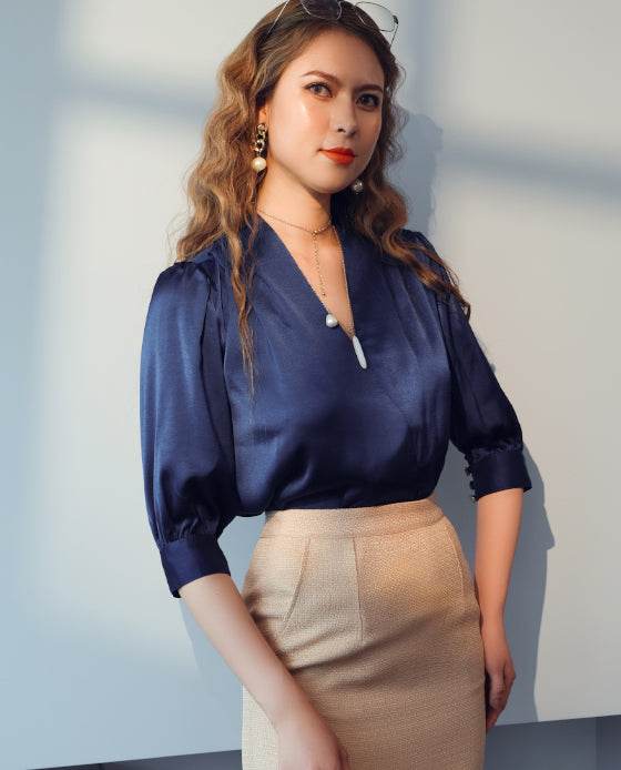 Áo Đắp Vạt Cindy TOP190 - Hity