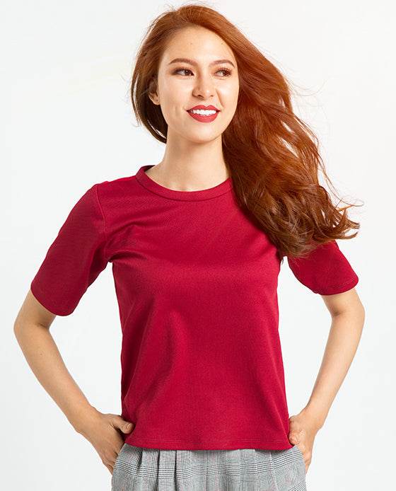 Áo Tshirt Phối Voan Tô Lịch TOP071 - Hity