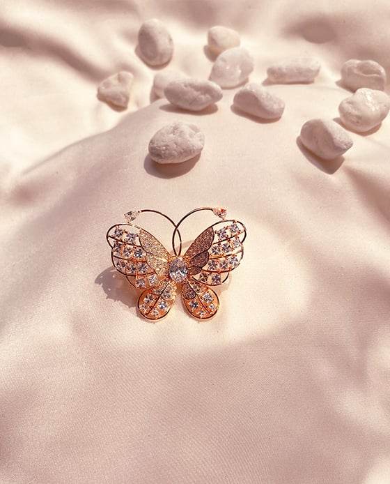 Cài Áo Bướm Vàng Jewel ACC146.61 - Hity