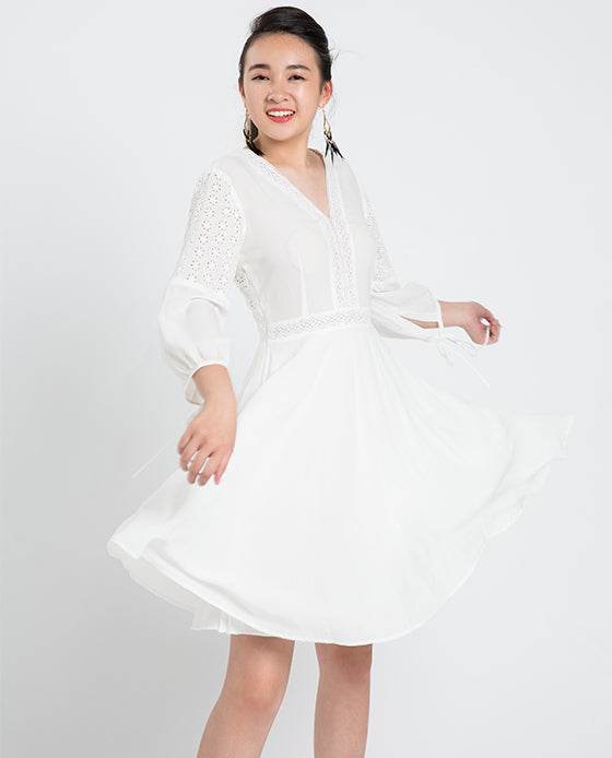 Đầm Xòe Fit & Flare Tuyết Mai DRE075 - Hity