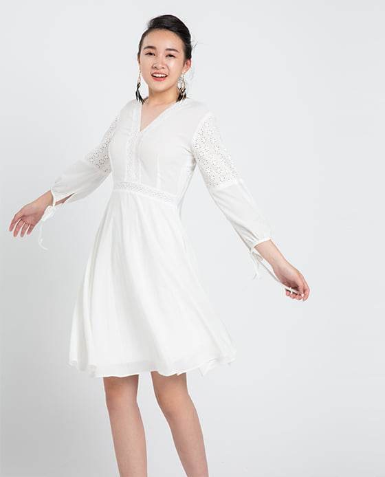 Đầm Xòe Fit & Flare Tuyết Mai DRE075 - Hity