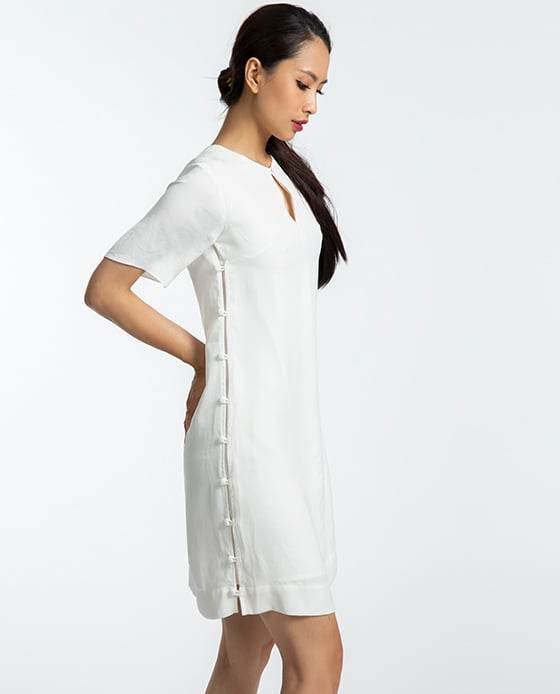 Đầm Suông Lụa Chloe DRE095 - Hity