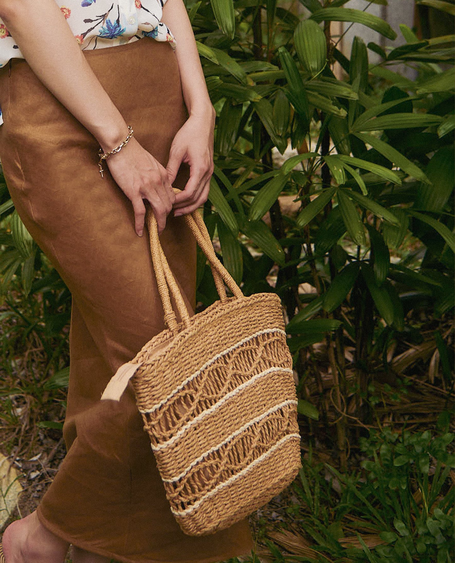 Giỏ Cói Tote ACC410
