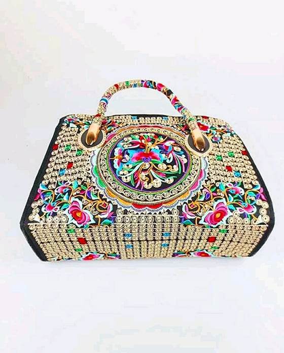 Giỏ Thêu Thổ Cẩm ACC004 - Hity