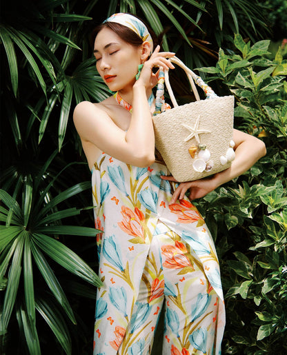 Giỏ Cói Hình Thang ACC433 - Hity