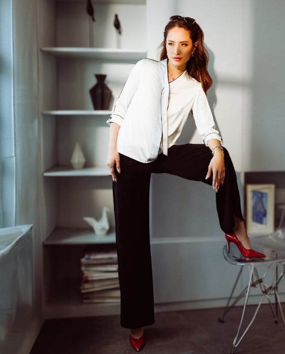 Áo Viền Tương Phản Emile TOP144 - Hity