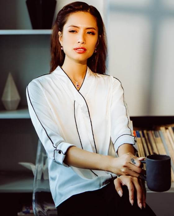 Áo Viền Tương Phản Emile TOP144 - Hity