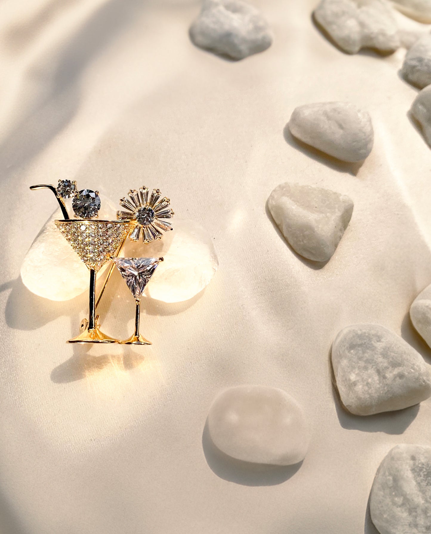 Cài áo cocktails trâm cài áo thời trang ghim cài áo vest phụ kiện thời trang cao cấp thời trang thiết kế nguyên bản Hity