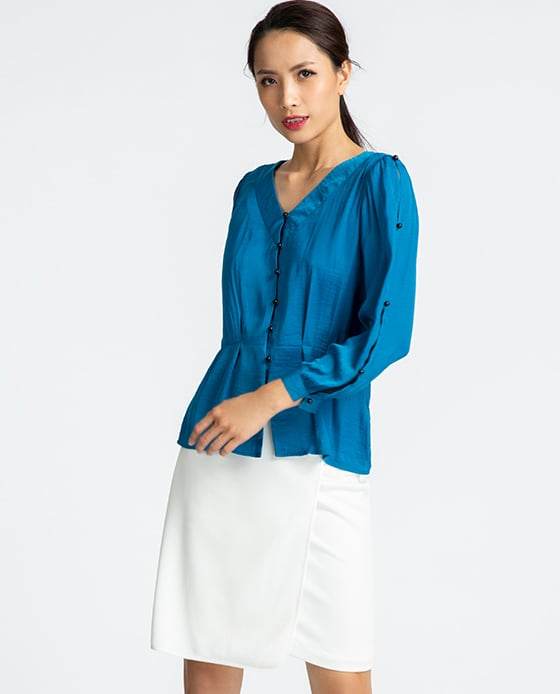 Áo Peplum Hải Vân TOP104 - Hity