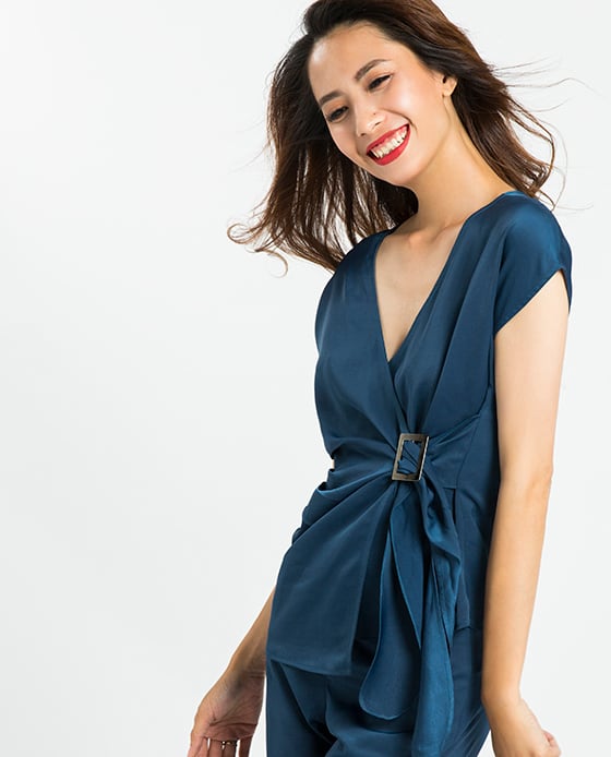 Áo Thắt Eo Cửu Long TOP089