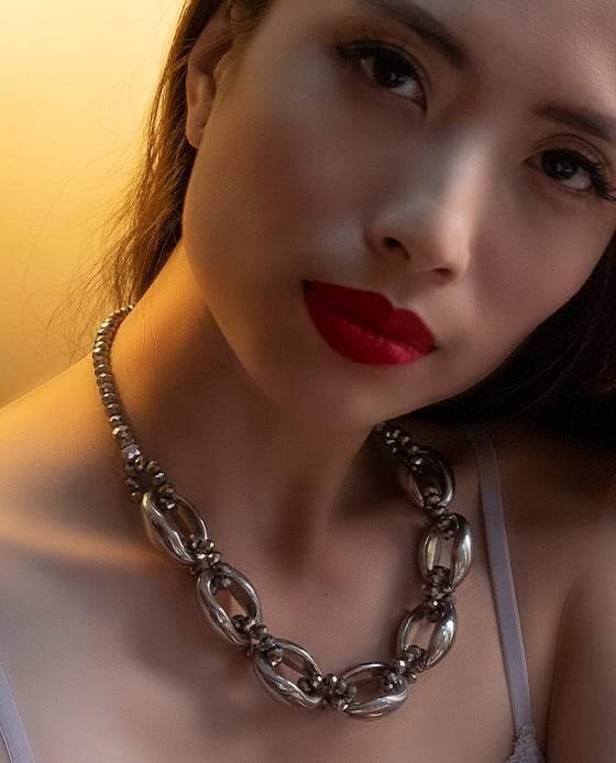 Vòng Cổ Xích Bạc Kerry ACC066 - Hity